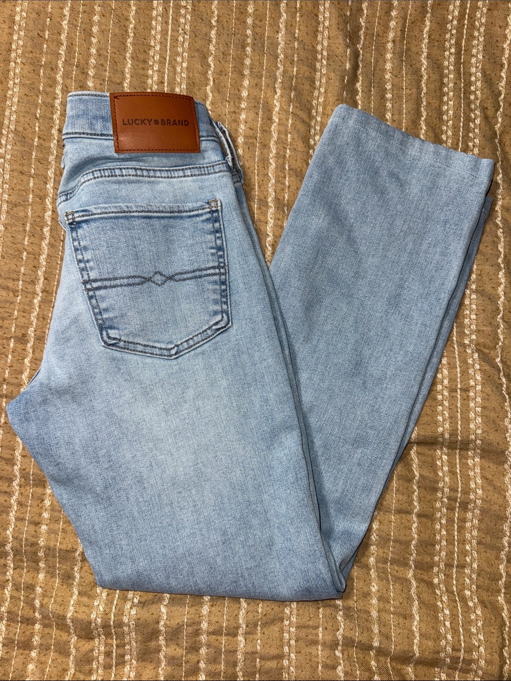 Lucky Brand Women's Skinny Jeans in Light Blue Wash 2/26